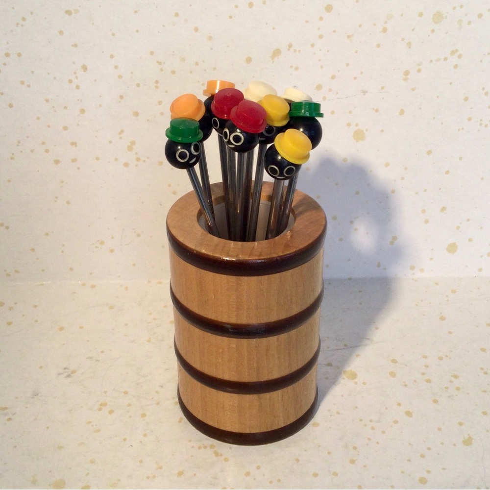 1950’s 'Chic' Forks For Ideal made in Japan Set Of Cocktail Hors D'Oeuvres Forks